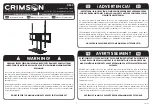 Preview for 1 page of Crimson DS84 Instruction Manual