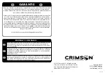 Preview for 9 page of Crimson F55A Instruction Manual