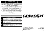 Preview for 8 page of Crimson FU55 Instruction Manual