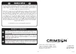 Preview for 10 page of Crimson JR3SXL Instruction Manual