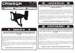 Crimson P32F Instruction Manual preview