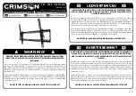 Preview for 1 page of Crimson T55S Instruction Manual