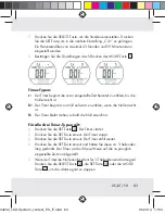 Preview for 83 page of Crivit Outdoor 34232 Operation And Safety Notes