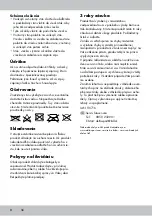 Preview for 8 page of Crivit Outdoor 96716 Instruction Manual