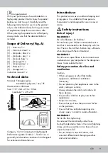 Preview for 9 page of Crivit Outdoor 96716 Instruction Manual