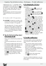 Preview for 8 page of Crivit Outdoor REK 230 C2 Operation And Safety Notes