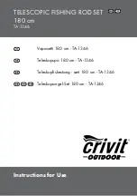 Crivit Outdoor TA-1346 Instructions For Use Manual preview