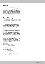 Preview for 15 page of Crivit 272024 Instructions For Use Manual