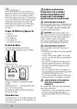 Preview for 4 page of Crivit 273728 Assembly Instructions Manual