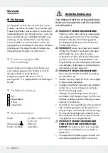 Preview for 18 page of Crivit 282737 Operation And Safety Notes