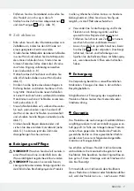 Preview for 7 page of Crivit 353189 2007 Operation And Safety Notes