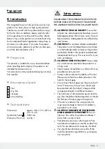 Preview for 9 page of Crivit 353189 2007 Operation And Safety Notes