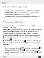 Preview for 140 page of Crivit Z30341 Operation And Safety Notes