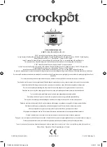 Preview for 43 page of Crockpot CSC026X Instruction Manual