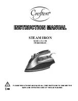 Crofton ES-139B Instruction Manual preview