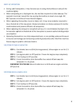 Preview for 6 page of Crommelins CC40HP Operation & Instruction Manual