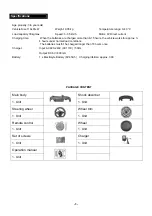 Preview for 3 page of Crooza DBX-6788 Manual