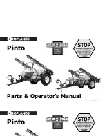 Croplands Pinto 2000 Operator'S Manual preview