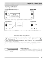 Preview for 9 page of Crosley 2020217A2269 Use & Care Manual