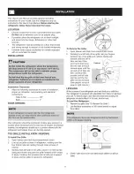 Preview for 4 page of Crosley CRSE234JSM0 Use & Care Manual