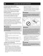 Preview for 17 page of Crosley CRSE234JSM0 Use & Care Manual