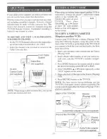 Preview for 11 page of Crosley CTVCR19E1 Owner'S Manual