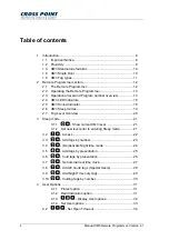 Preview for 4 page of Cross point XM3 MICROPROXS Manual