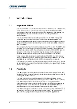 Preview for 8 page of Cross point XM3 MICROPROXS Manual