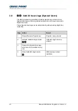 Preview for 28 page of Cross point XM3 MICROPROXS Manual