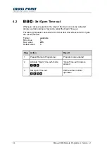 Preview for 34 page of Cross point XM3 MICROPROXS Manual