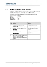 Preview for 40 page of Cross point XM3 MICROPROXS Manual