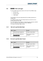 Preview for 49 page of Cross point XM3 MICROPROXS Manual