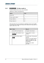 Preview for 54 page of Cross point XM3 MICROPROXS Manual