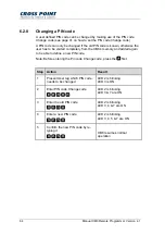 Preview for 64 page of Cross point XM3 MICROPROXS Manual