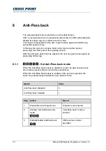 Preview for 70 page of Cross point XM3 MICROPROXS Manual