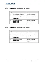 Preview for 74 page of Cross point XM3 MICROPROXS Manual