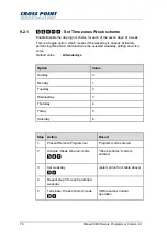 Preview for 76 page of Cross point XM3 MICROPROXS Manual