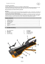 Preview for 3 page of Cross Tools CUT 730 Operating Instruction