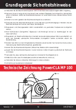 Preview for 14 page of Crossfer PowerCLAMP User Manual