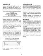 Preview for 6 page of Crown Boiler C247 Series Installation Instructions Manual