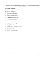 Preview for 10 page of Crown Food Service Equipment GCTRS-16 Installation And Operation Manual