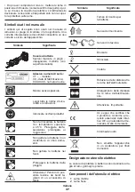 Preview for 37 page of Crown CT29001HX Original Instructions Manual