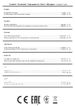 Preview for 2 page of Crown CT36030 Instructions Manual