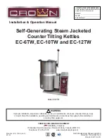 Preview for 1 page of Crown EC-10TW Installation & Operation Manual