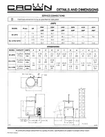 Preview for 2 page of Crown EC-10TW Specification Sheet