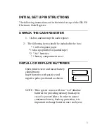 Preview for 6 page of CRS ER-150 Operation Manual