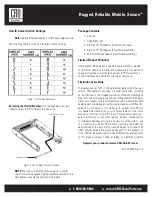 Preview for 2 page of CRU Dataport Data Express DE75 SAS Install Manual