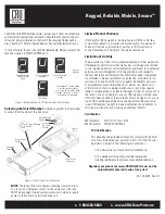 Preview for 2 page of CRU Dataport DE100 Ultra320 SCA Quick Start Manual