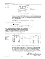 Preview for 39 page of Cruisers Yachts 3580 Flybridge Series Owner'S Manual