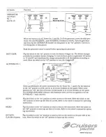 Preview for 40 page of Cruisers Yachts 3580 Flybridge Series Owner'S Manual